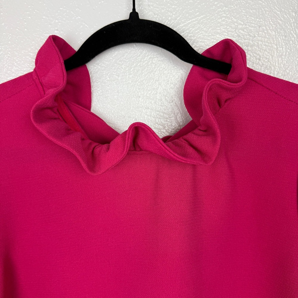 Tuckernuck Hot Pink Tie-Back Mini Dress - Picture 3 of 9
